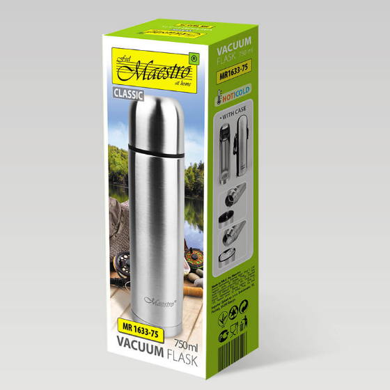Термос 750мл Maestro MR-1633-75 Житомир - фото 4