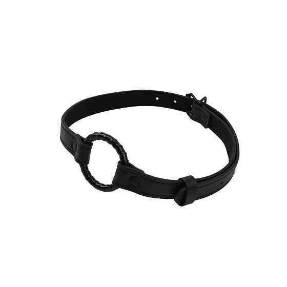 Кляп-кольцо Chisa Fierce Euphoria O-Ring Gag, черный Sex Aura Киев