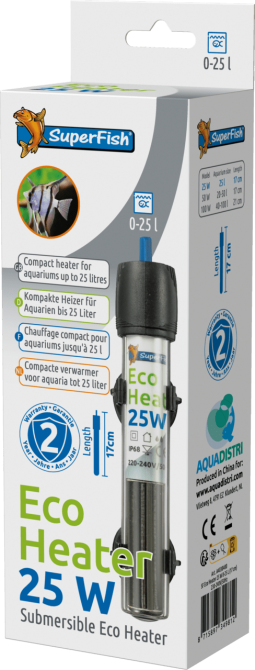 Обогреватель для аквариума SF ECO HEATER 25W 0-25L (17 CM) (A4030400) Киев - изображение 1
