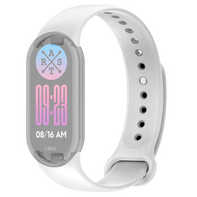 Ремінець до фітнес браслета Armorstandart для Xiaomi Smart Band 10/9/8 White (ARM86916) Вінниця - фото 1