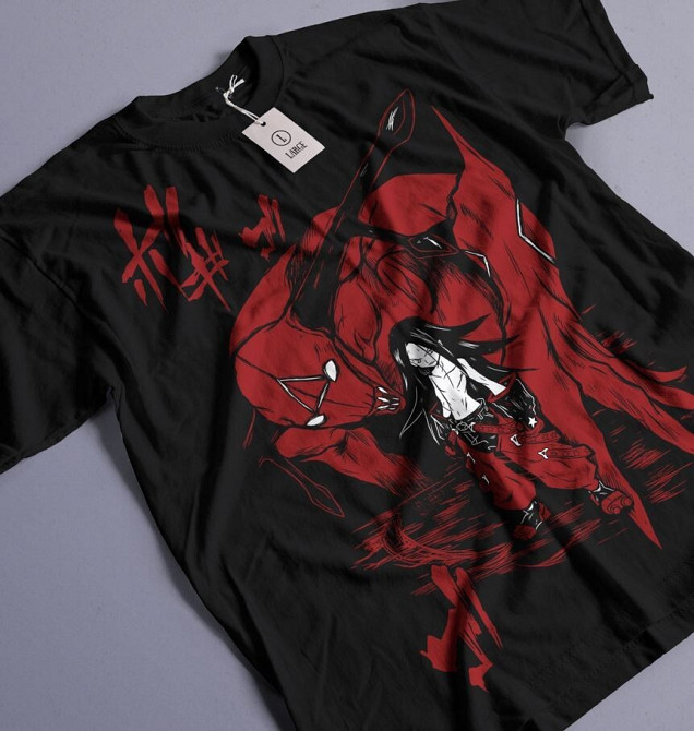 Футболка чоловіча з аніме принтом Тріангле Хеад Сіленке Хілл оверсайз (S/M/L) Чорний AnimeJ1151 Дніпро - фото 1