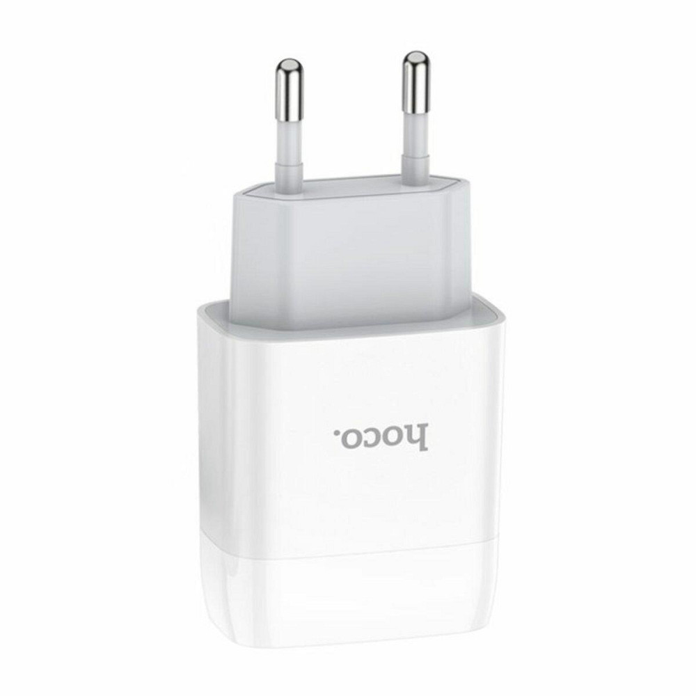 Сетевое зарядное устройство HOCO C73A Glorious dual port charger, цвет белый 6931474712912 Одесса - изображение 5