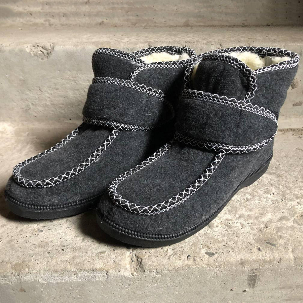 Галоши зимние 41р, Женские валенки из войлока, Сапожки ботинки женские зимние Дутики термо FJ-68 Львов - изображение 12