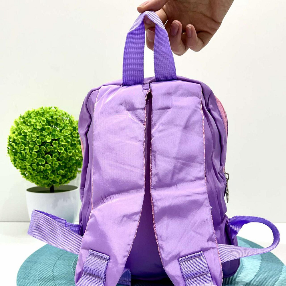 Рюкзак з м'якою іграшкою Єдиноріг 1 відділення 20см Фіолетовий (FG24032735B) Чернігів - фото 3