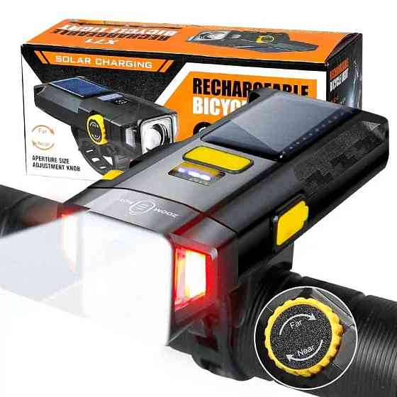 Велофара X17-30W+2LED(red) FD-64 Львов