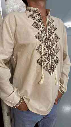 Чоловіча вишиванка з довгим рукавом (Туреччина) Одеса