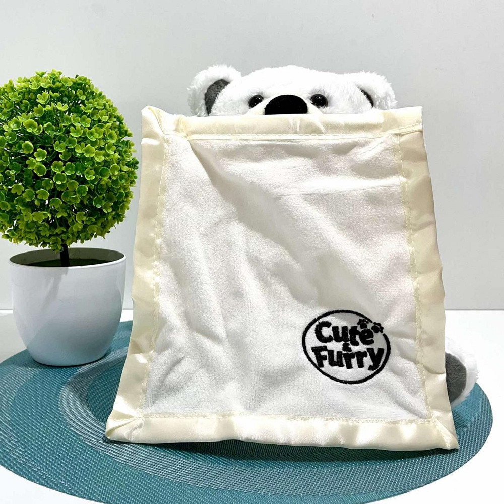 Ведмедик казкар інтерактивний грає в хованки розповідає казки Білий (M 5843 I UA) Чернигов - изображение 5