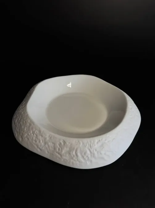 Керамическое блюдо с фактурным дизайном 29 см Коломия - фото 1