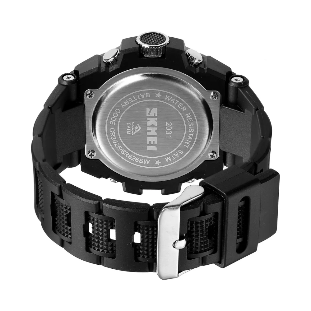 Чоловічий наручний годинник Skmei 2031 (Чорний) Київ - фото 3