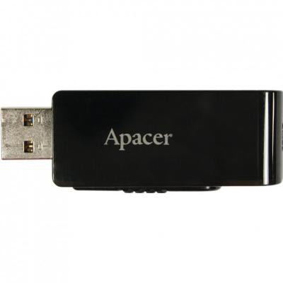 USB флеш накопичувач Apacer 64GB AH350 Black RP USB3.0 (AP64GAH350B-1) Вінниця - фото 8