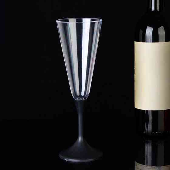 Блискучий Led- келих для вина шампанського Luminous Cup Келих на ніжці Кременчук