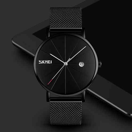 Оригинальные мужские часы Skmei 9183 Tiger Black black Винница
