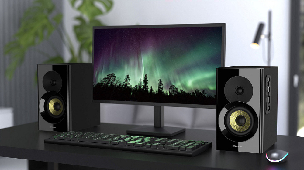 Акустична система REAL-EL S-470 Black ( Чорний ) Харьков - изображение 13