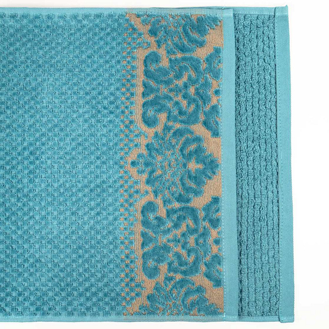 Набор махровых полотенец 2шт 50x90см, 70x140см Damask Премиум качества Жаккардовое с велюром 550г/м2 Сумы - изображение 2