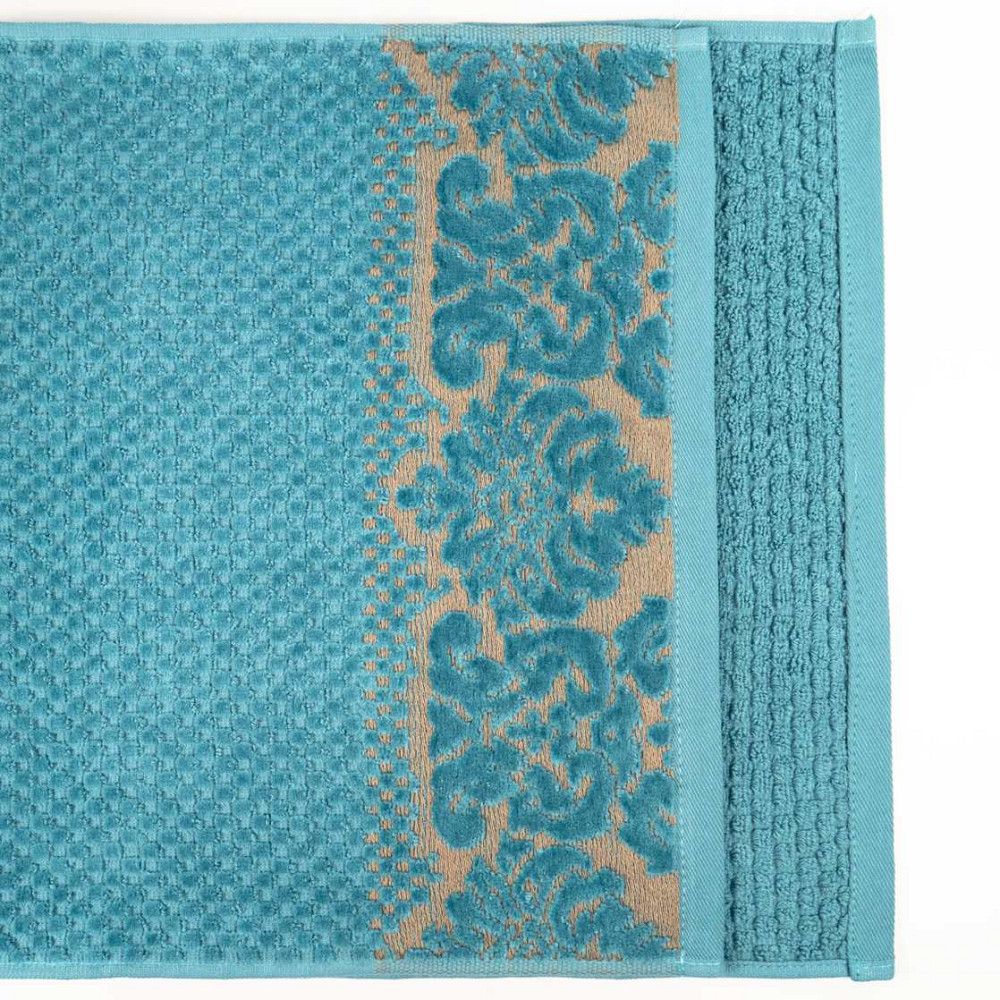Набор махровых полотенец 2шт 50x90см, 70x140см Damask Премиум качества Жаккардовое с велюром 550г/м2 Сумы - изображение 2