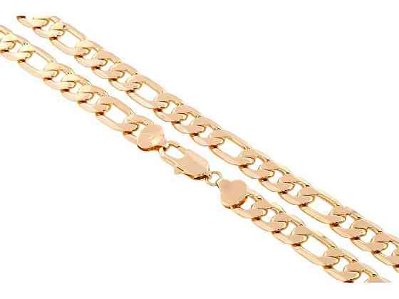 Цепочка Позолота 18K Плетение Фигаро длина 60см х 12мм 202156 ТМ XUPING Киев