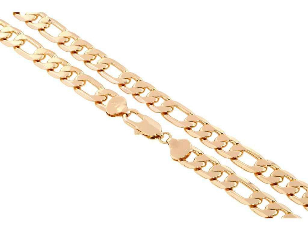 Цепочка Позолота 18K Плетение Фигаро длина 60см х 12мм 202156 ТМ XUPING Киев - изображение 1