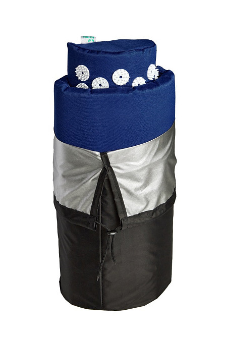 Аплікатор Кузнєцова Набір серія Eko-Max Темно-Синій (Килимок + Валик + Чохол) – Масажний комплект Івано-Франківськ - фото 4