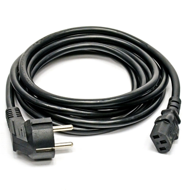 Кабель живлення 220В 3.0 м, 1,5мм2 С13-CEE 7/7 Schuko Kingda Вінниця - фото 2