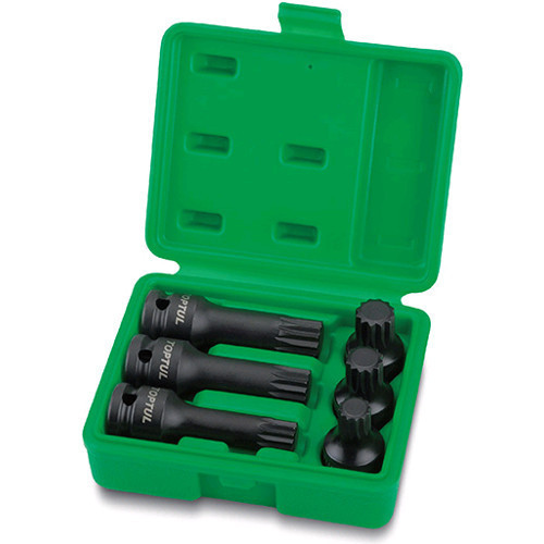 Набор ударных головок SPLINE TOPTUL 1/2" M14-M18 6ед. GDAI0601 Чернігів - фото 1