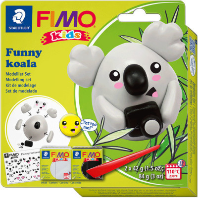 Набор для творчества Fimo Kids Коала 2 цвета х 42 г (4007817078716) Винница - изображение 1
