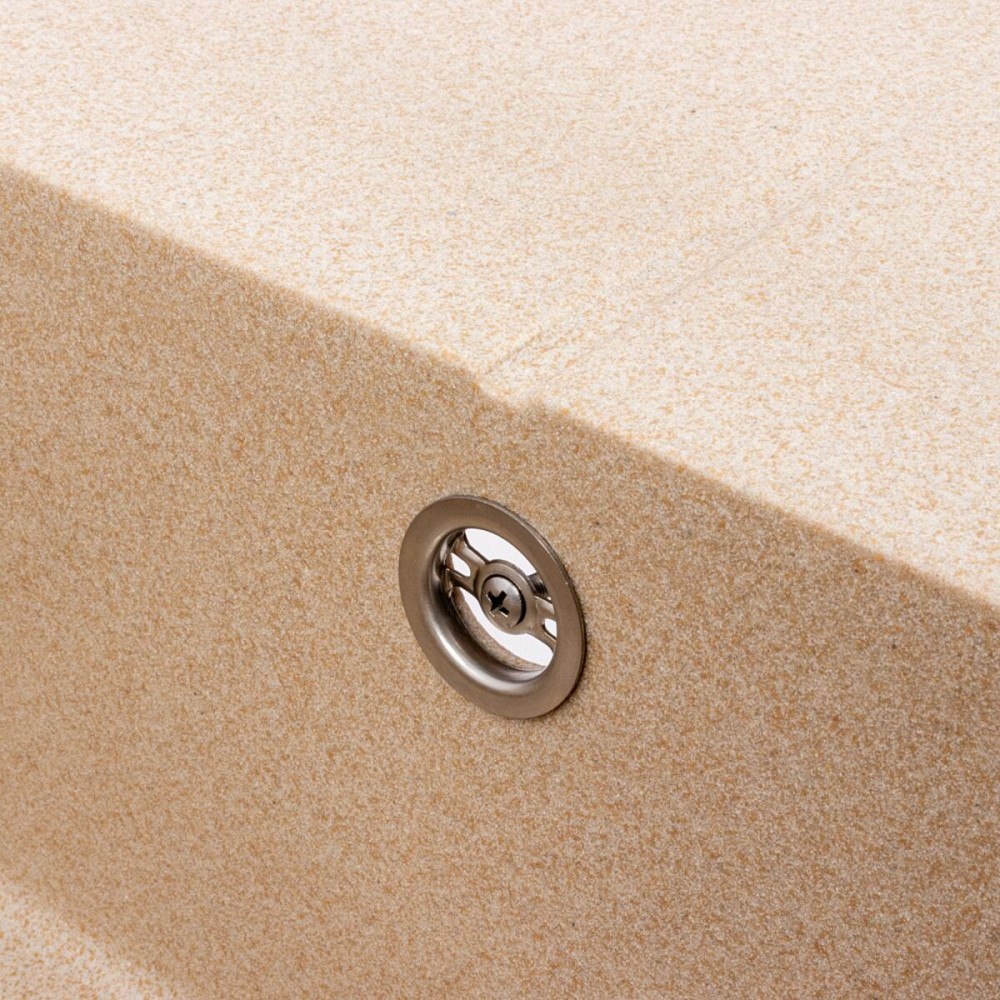 VALESO Гранітна кухонна мийка VALESO 5850 REYNA матова Сафарі Київ - фото 7