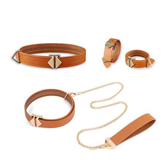 Сумка LOCKINK Mysterious Square Kink Bag - Brown Sex Aura Київ