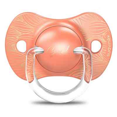 Пустышка Suavinex Gold Edition физиологическая, +18 мес. оранжевая (307863) Винница