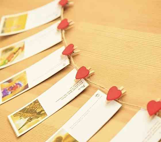 Декоративні маленькі прищіпки з сердечками 10 шт Смела