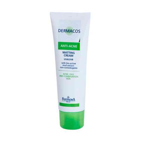 Денний матуюючий крем для обличчя Farmona Dermacos Anti-Acne UVA / UVB 50 мл 5900117095294 Винница