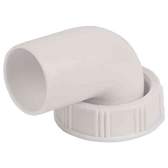 Сифон для раковини Senzo 11⁄4" × Ø 32 мм WIRQUIN (9541526) Київ