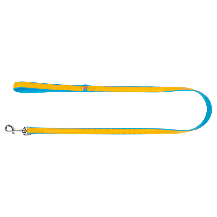 Поводок для собак кожаный WAUDOG Glamour, 