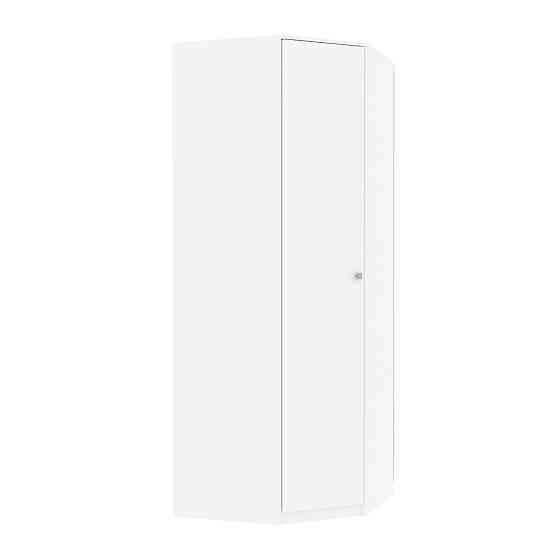 Тумба офисная F-2 угловая, Белый, 800/800/2100 Львов