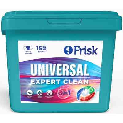 Капсули для прання Frisk Universal Expert Clean 15 шт. (4820197122608) Вінниця