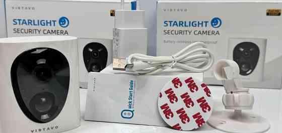 Камера відеоспостереження Зовнішня Wi-Fi-камера VIRTAVO 1080P (2шт) Київ