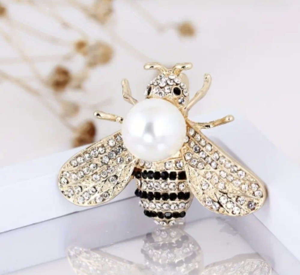 Брошка "Бджола"№1 Сміла - фото 2