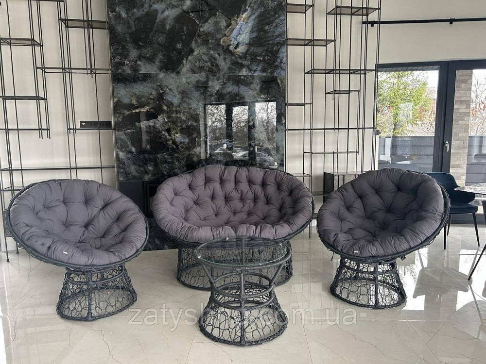 Шикарні плітні меблі вуличні Київ - фото 1