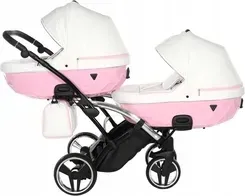 Дитяча коляска Junama Wózek Bliźniaczy Candy Duo Slim V3 3W1 01 Київ - фото 1