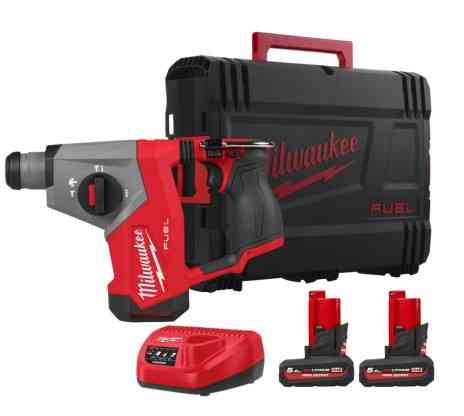 Перфоратор аккумуляторный бесщеточный SDS-PLUS MILWAUKEE M12 FHAC16-502X (1,15Дж) (+ заряд.устрой, 2 аккум., HD кейс) Одесса