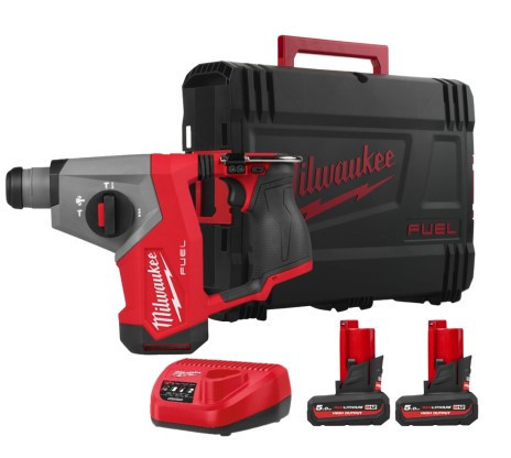 Перфоратор аккумуляторный бесщеточный SDS-PLUS MILWAUKEE M12 FHAC16-502X (1,15Дж) (+ заряд.устрой, 2 аккум., HD кейс) Одесса - изображение 1