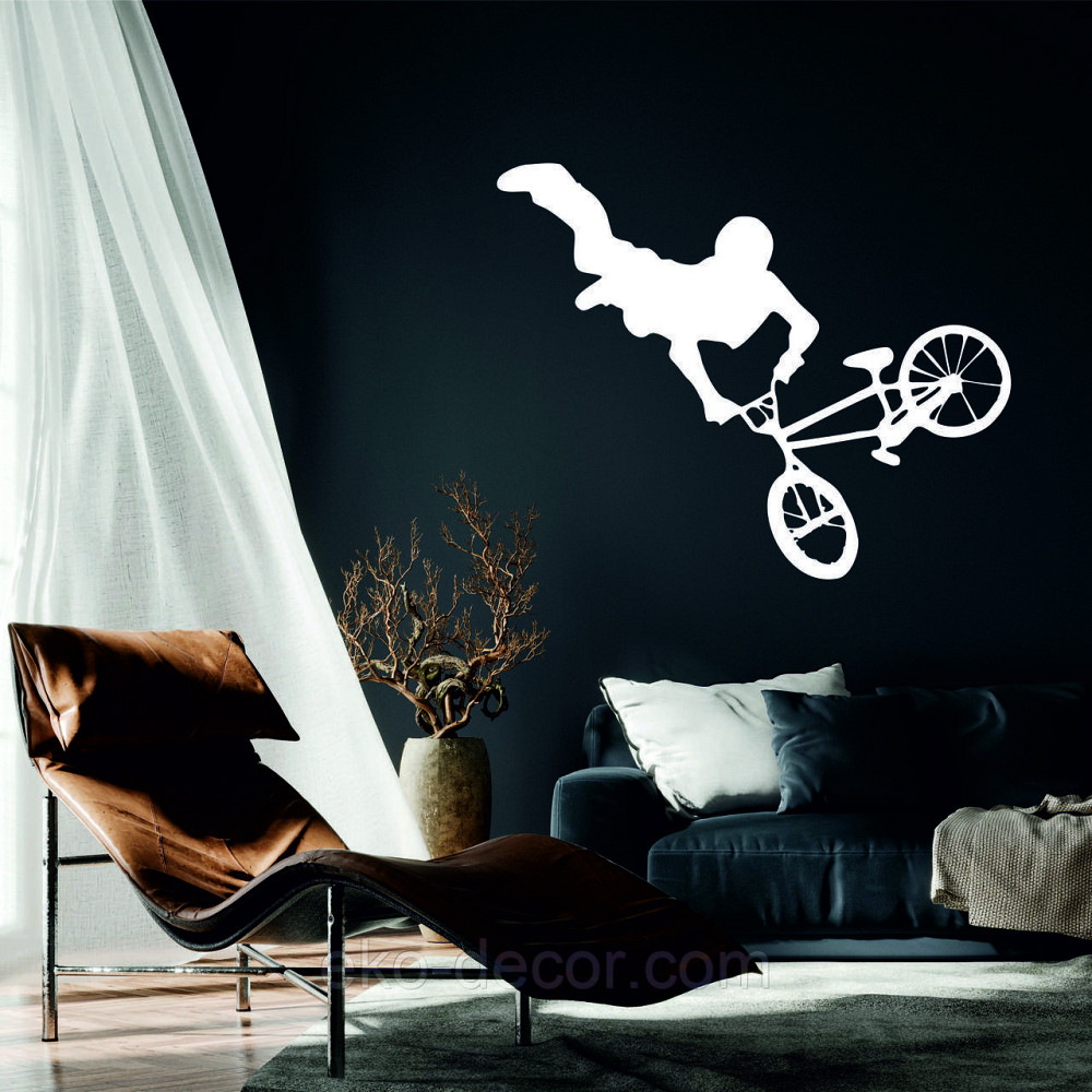 Декоративне настінне Панно «Велофрістайл», Декор на стіну Київ - фото 1