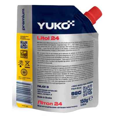Смазка автомобильная Yuko Литол-24 150г (4820070243932) Винница