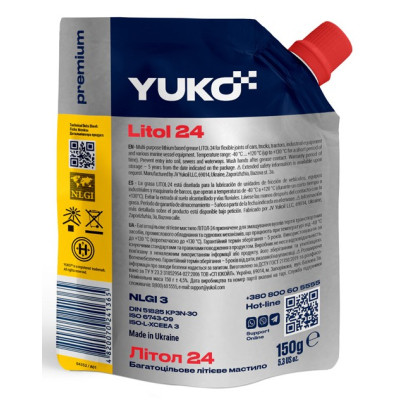 Мастило автомобільне Yuko Літол-24 150г (4820070243932) Вінниця - фото 2