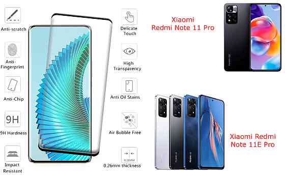 Захисне скло HyperGlass Pro для Xiaomi Redmi Note 11 Pro, Note 11E Pro – максимальна чутливість та захист Київ