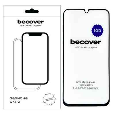 Стекло защитное BeCover Samsung Galaxy A34 5G SM-A346 10D Black (711352) Винница