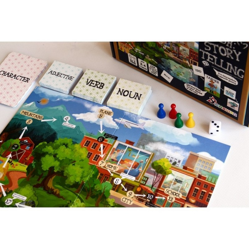 Гра навчальна настільна «English storytelling» 2101 Pre-Intermediate (A2) Вінниця - фото 5