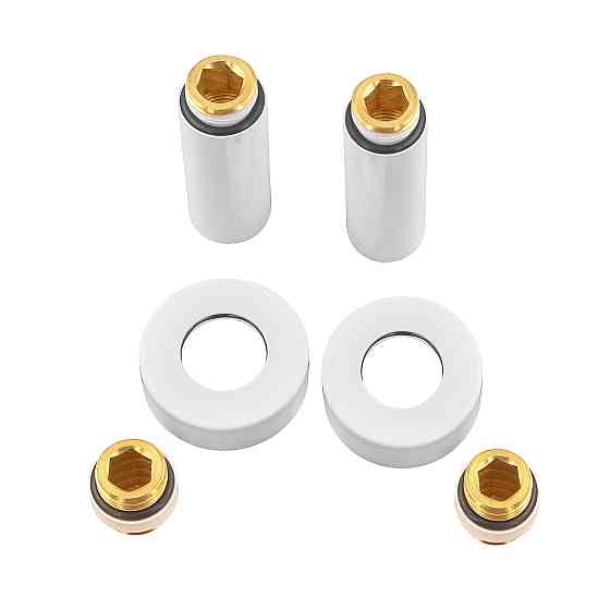 Комплект подовжувачів Koer KF.SET.06MF WHITE 1/2Fx1/2M білий (KR5850) ( 20663 ) Харьков
