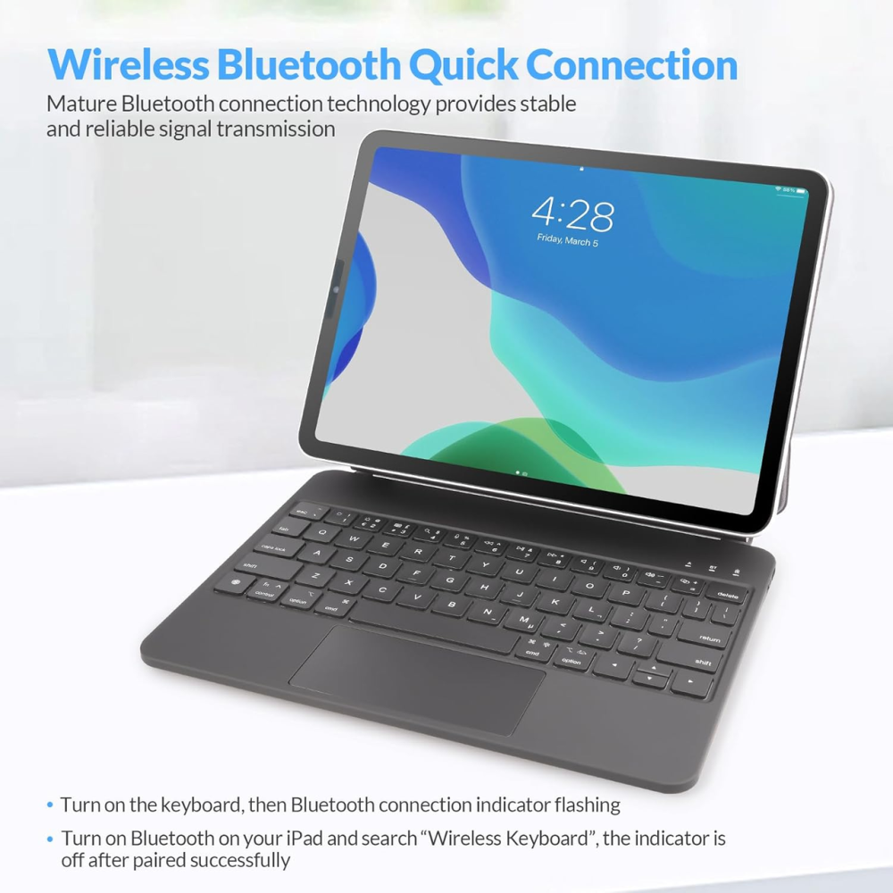 Чехол-клавиатура Rii для iPad Air 10.9
