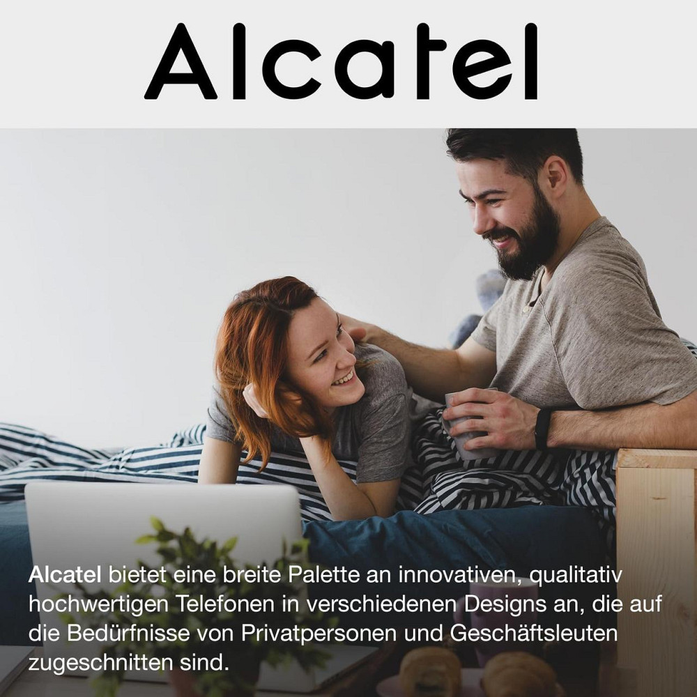 Стационарный проводной телефон Alcatel Temporis T56 цифровой дисплей громкая связь кнопочный черный для дома и Киев - изображение 4