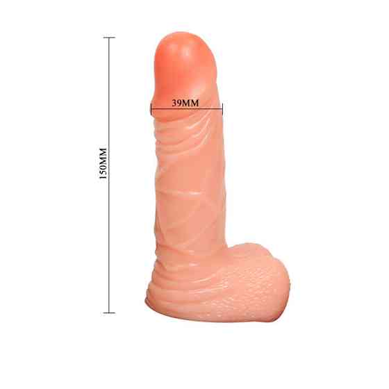 Страпон - Baile Passionate Harness, 15 см Sex Aura Київ